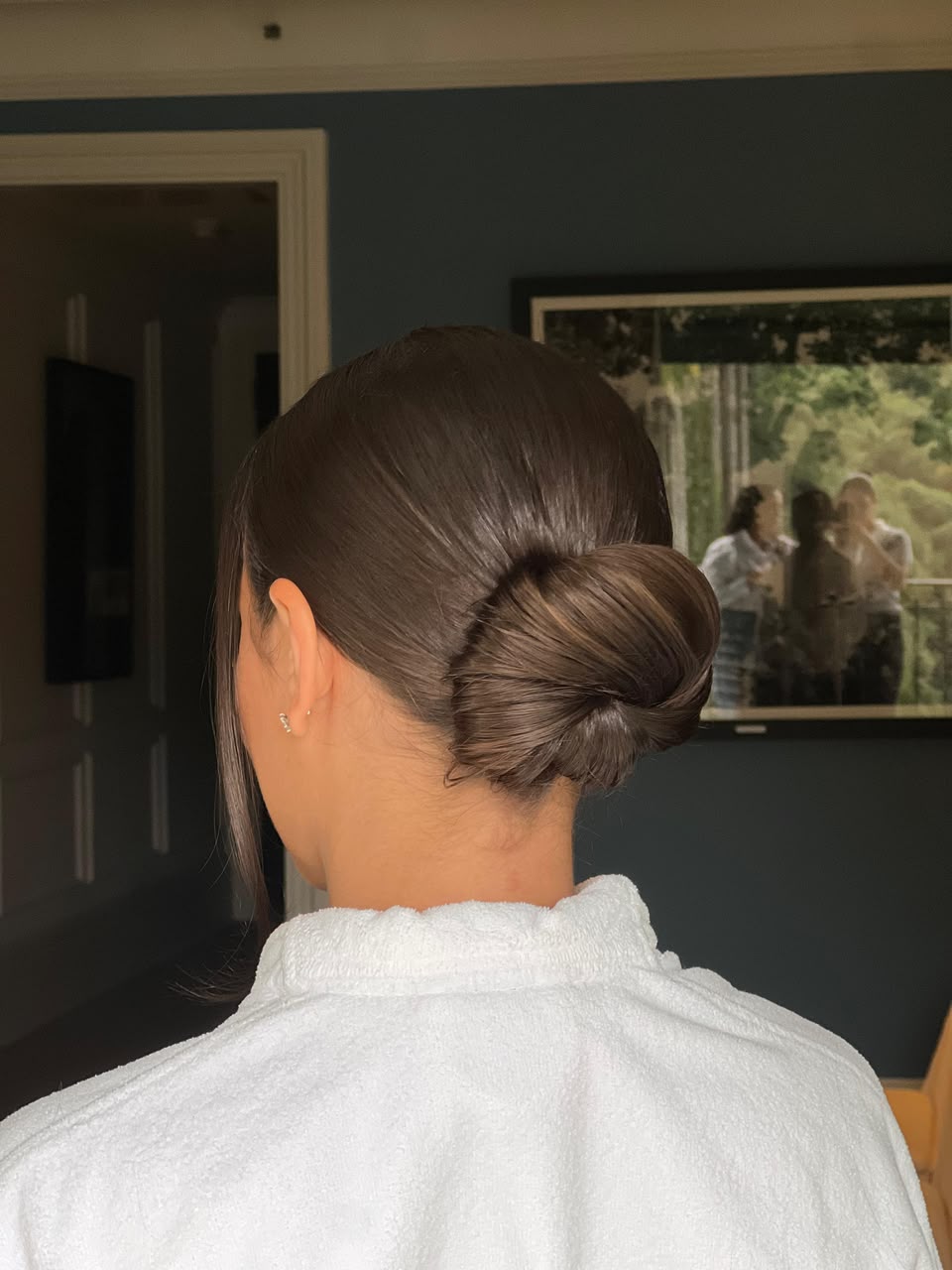 Penteado glamuroso para festa de gala em São Paulo